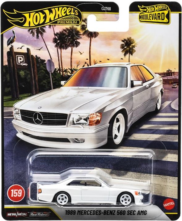 画像1: 【仮予約】PRE-ORDER - 2026 HW BOULEVARD 【1989 メルセデス・ベンツ 560 SEC AMG】WHITE/RR(2026年10月初旬入荷予定)