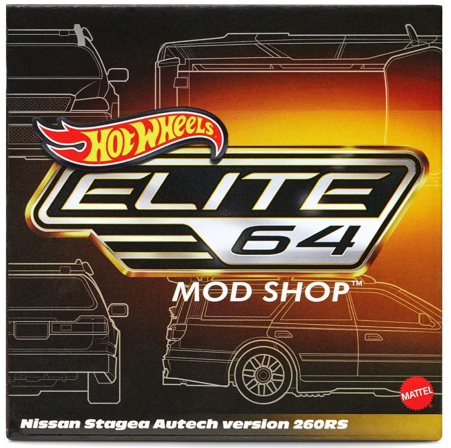 画像: 2026 RLC EXCLUSIVE  "ELITE 64" 【NISSAN STAGEA (パーツ換装タイプ)】YELLOW/RR(予約不可）