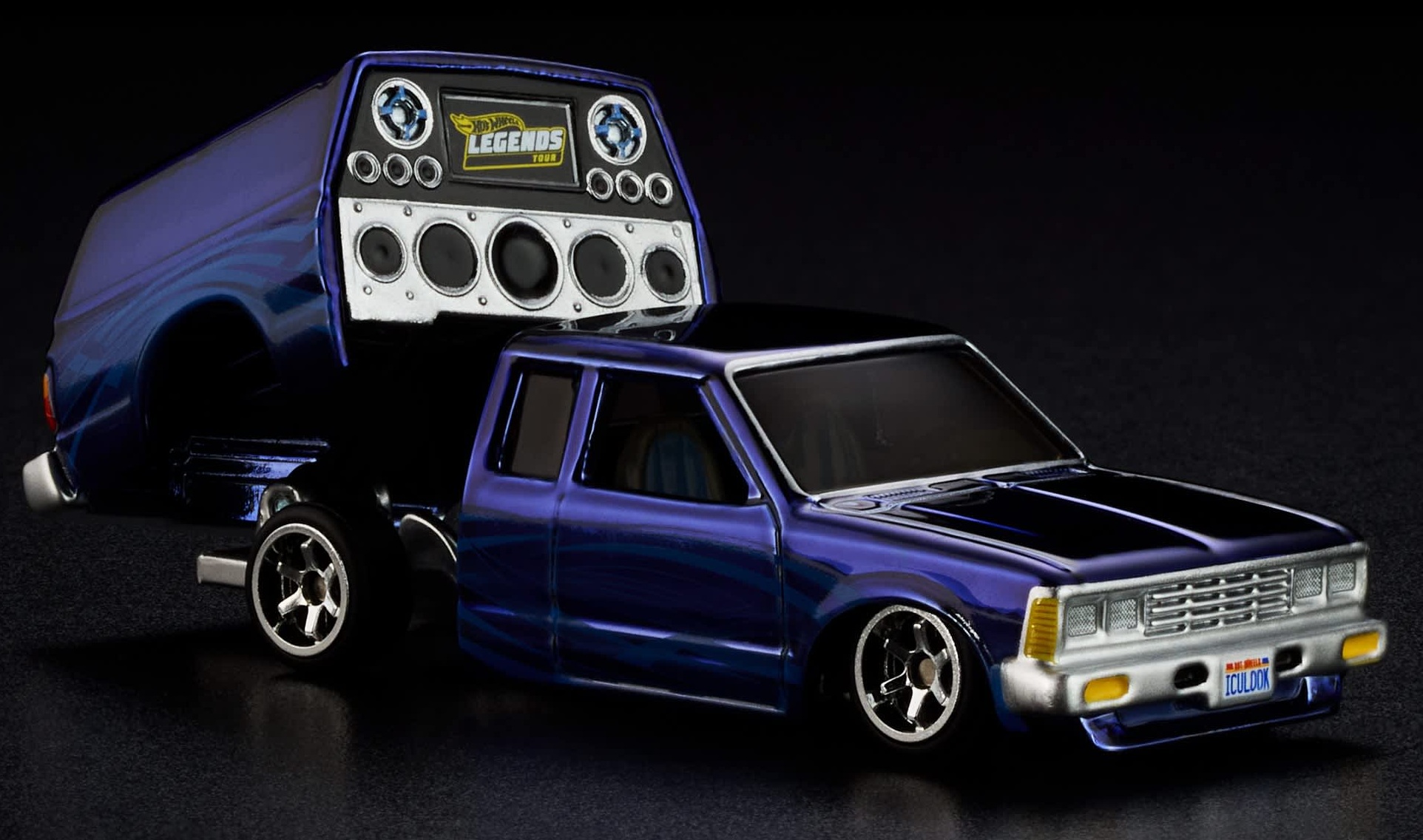画像: 2026 RLC EXCLUSIVE 【1986 NISSAN 720 KING CAB (可動式ベッド)】SPEC.STEEL BLUE/RR(予約不可）