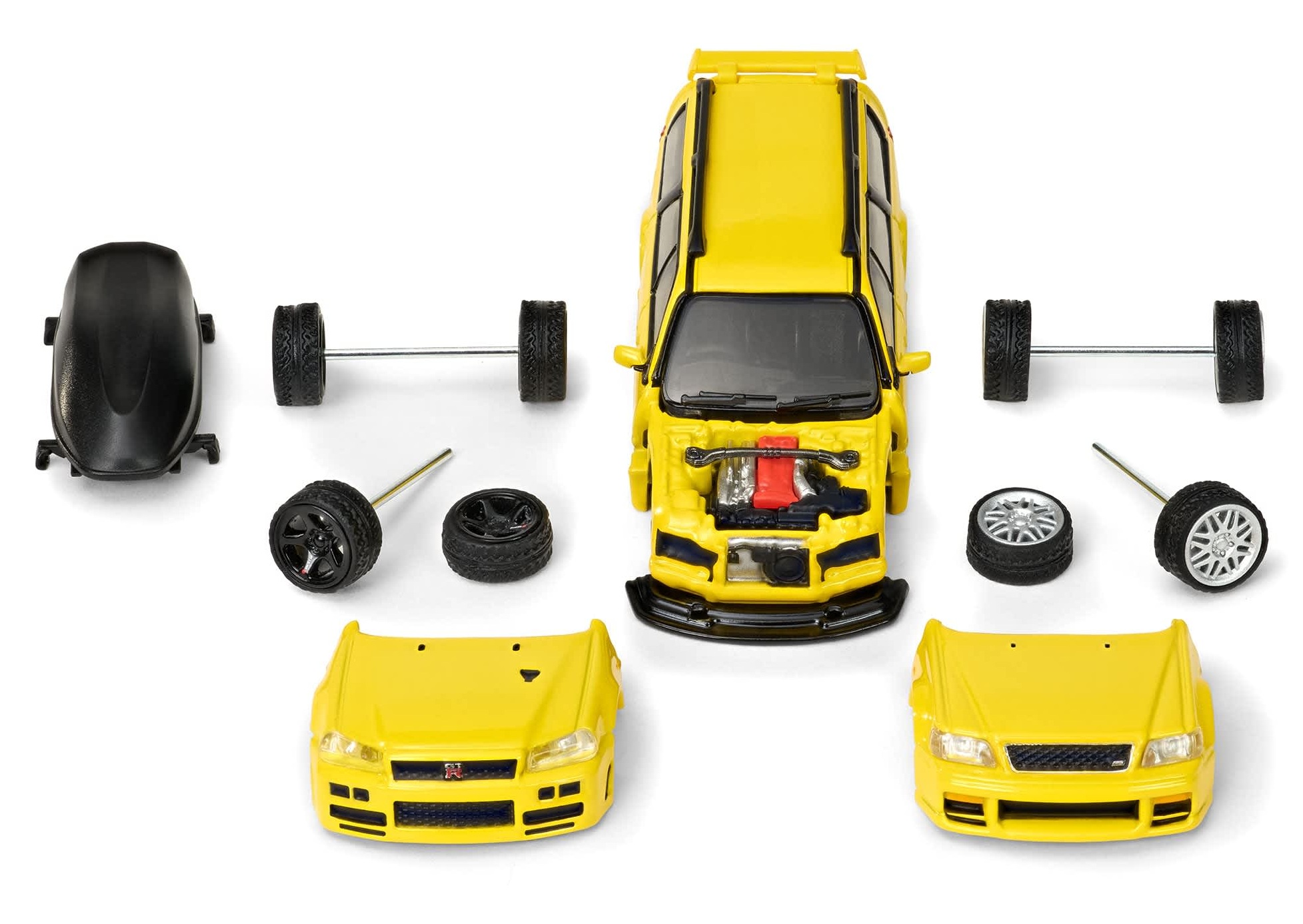 画像: 2026 RLC EXCLUSIVE  "ELITE 64" 【NISSAN STAGEA (パーツ換装タイプ)】YELLOW/RR(予約不可）