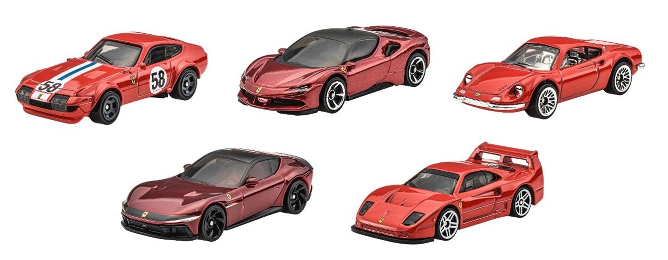 画像: 【US版】2025 5PACK 【FERRARI】365 GTB4 C/SF90 Stradale/Dino 206 GT/12Cilindri/F40 Competizione（予約不可）