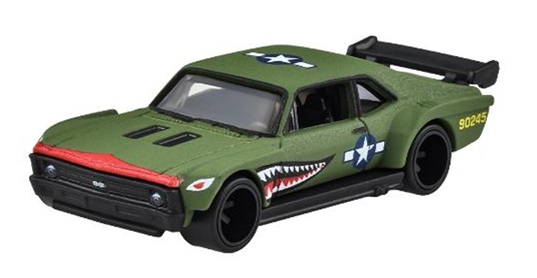 画像: 【仮予約】PRE-ORDER - 2026 HW CAR CULTURE "エアロスタイルズ" 【カスタム '70 シェビー ノヴァ】FLAT OLIVE/RR(2026年10月中旬入荷予定）