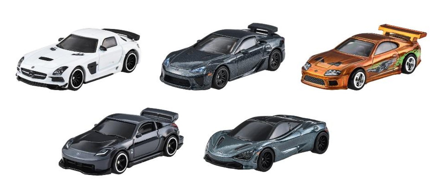 画像: 【仮予約】PRE-ORDER - 2026 HW FAST & FURIOUS (ワイルド・スピード) 【Dアソート10個入り】メルセデス・ベンツ SLS AMG クーペ ブラックシリーズ/レクサス LFA/トヨタ スープラ/日産 350Z カスタム/マクラーレン 720S(2026年10月下旬入荷予定）(ショートした場合は先着順となります）