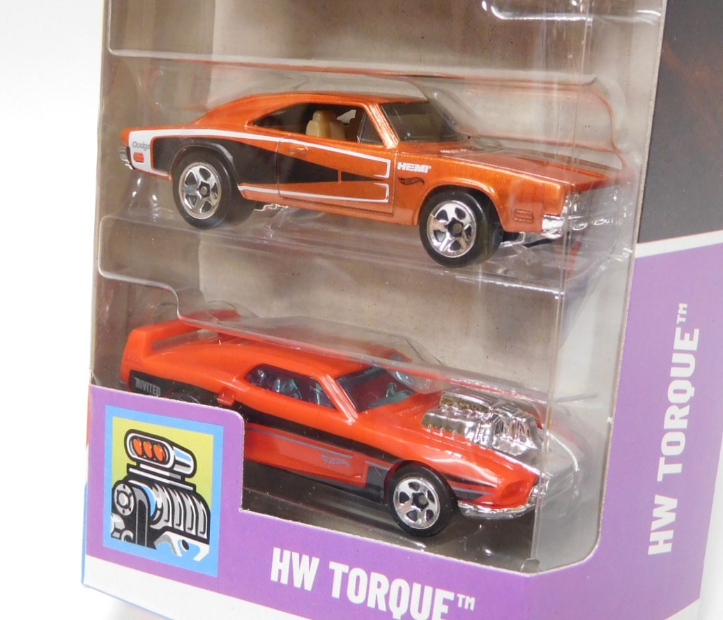 画像: 【US版】2026 5PACK 【HW TORQUE】Muscle Bound/Custom '67 Pontiac Firebird/'72 Ford Gran Torino Sport/'69 Dodge Charger 500/Rivited（予約不可）
