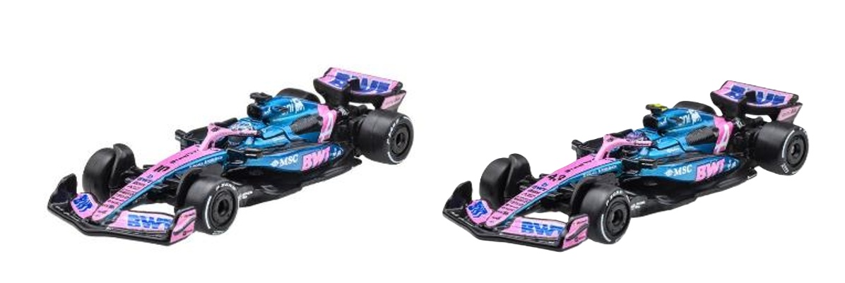 画像: 【仮予約】PRE-ORDER - 2025 HW FORMULA 1 【"FORMULA 1" プレミアム レース 2パック Cアソート(4個入り)】BWT アルピーヌ フォーミュラ 1 チーム/スクーデリア・フェラーリ HP/アストンマーティン アラムコ フォーミュラ 1 チーム(2026年10月末頃入荷予定）