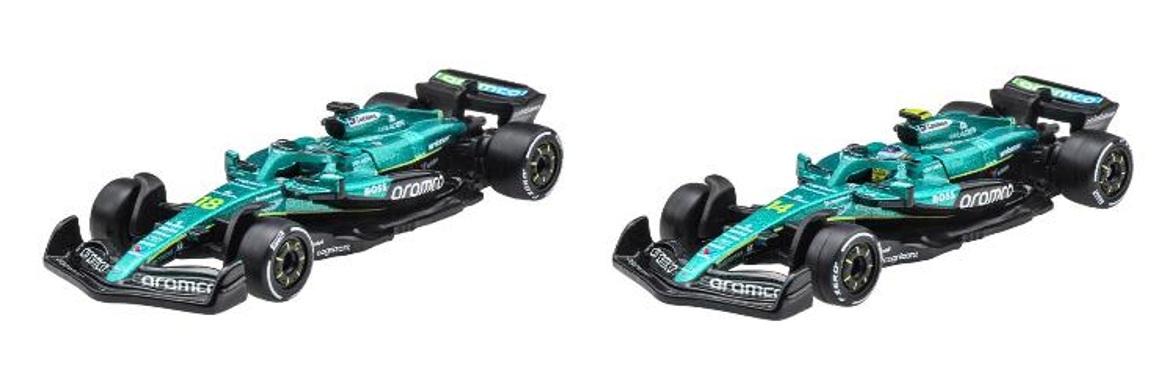 画像: 【仮予約】PRE-ORDER - 2025 HW FORMULA 1 【"FORMULA 1" プレミアム レース 2パック Cアソート(4個入り)】BWT アルピーヌ フォーミュラ 1 チーム/スクーデリア・フェラーリ HP/アストンマーティン アラムコ フォーミュラ 1 チーム(2026年10月末頃入荷予定）