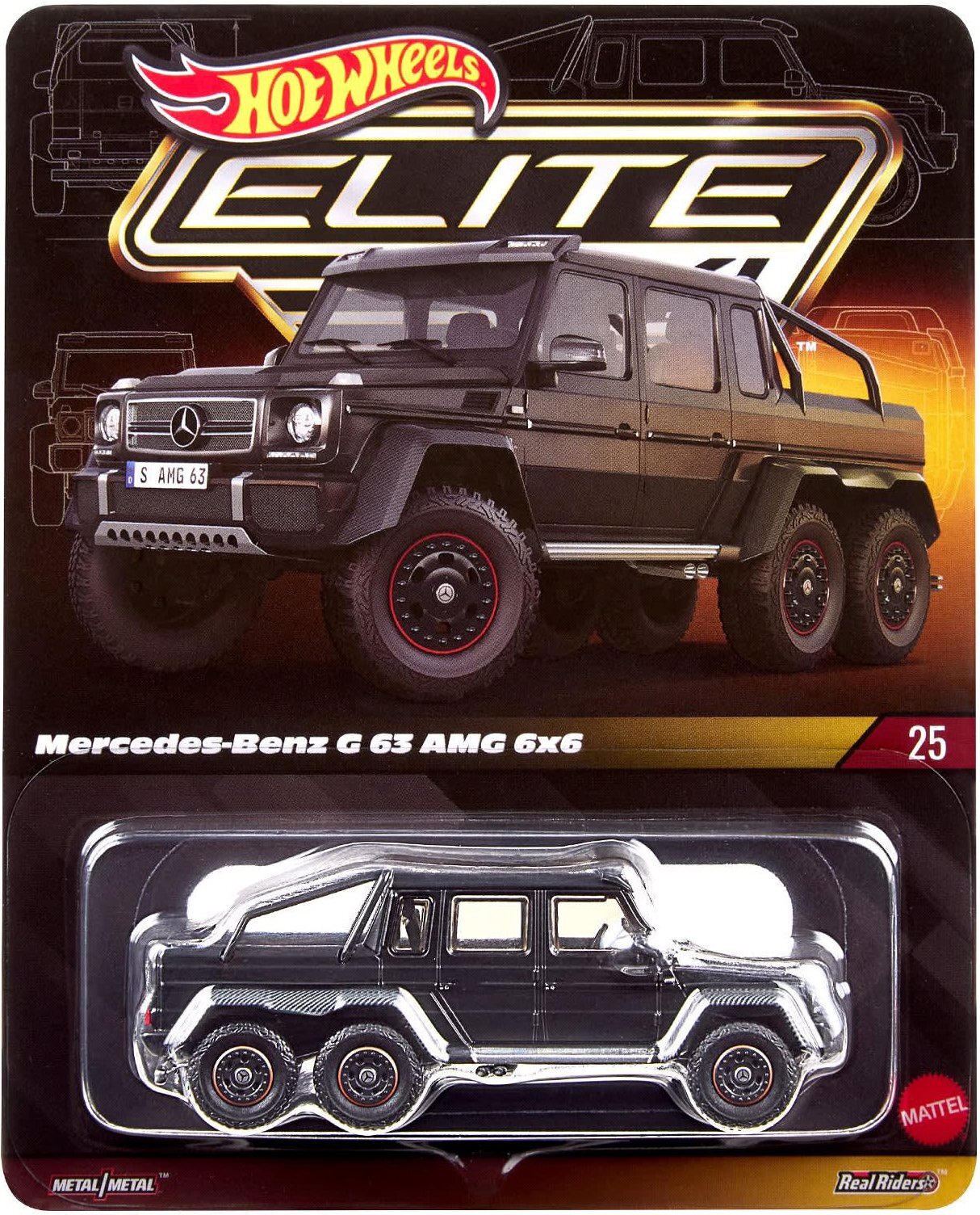 画像1: 2026 RLC EXCLUSIVE  "ELITE 64" 【MERCEDES-BENZ G 63 AMG 6x6】BLACK/RR