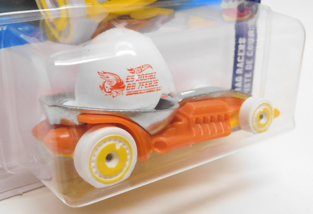 画像: 【EGGSHELLERACER】WHITE-ORANGE-YELLOW (NEW CAST)