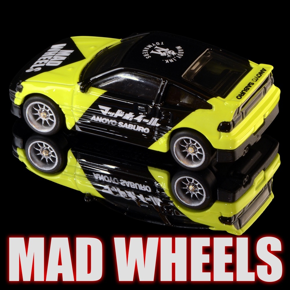 画像: MAD WHEELS (マッドホイール） 【“Neon” HONDA CRX (カスタム完成品）】NEON YELLOW/RR (送料サービス適用外) 