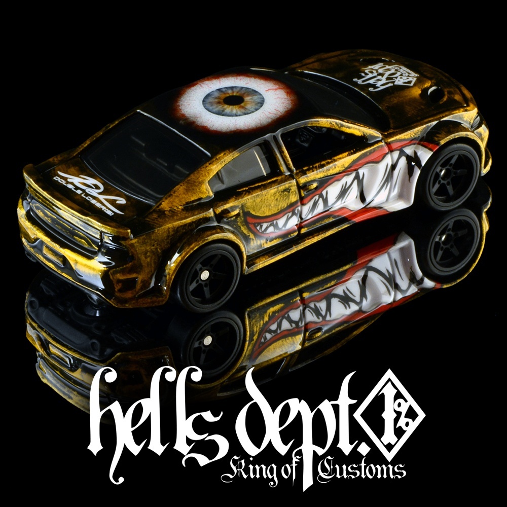 画像: HELLS DEPT 2026 - DOUBLE LOSER[S] 【“GAZE”  DODGE CHALLENGER (カスタム完成品）】DK.GOLD/RR （送料サービス適用外）
