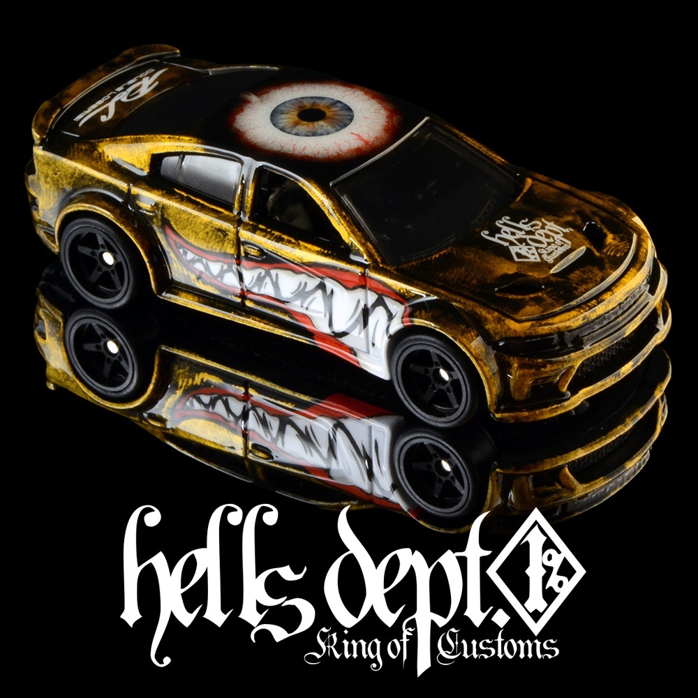 画像: HELLS DEPT 2026 - DOUBLE LOSER[S] 【“GAZE”  DODGE CHALLENGER (カスタム完成品）】DK.GOLD/RR （送料サービス適用外）