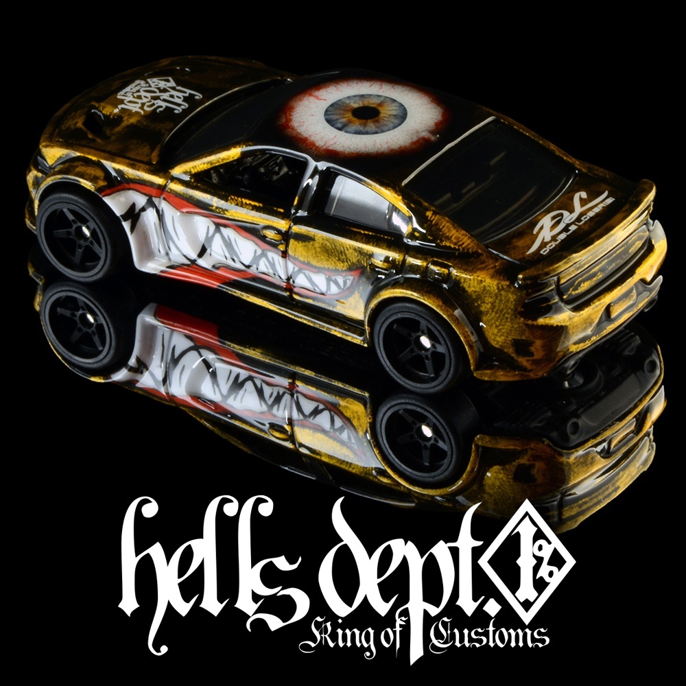 画像: HELLS DEPT 2026 - DOUBLE LOSER[S] 【“GAZE”  DODGE CHALLENGER (カスタム完成品）】DK.GOLD/RR （送料サービス適用外）