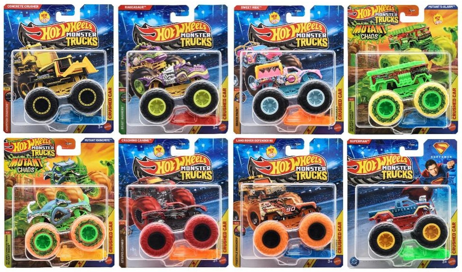 画像1: 【仮予約】PRE-ORDER - 2026 HW MONSTER TRUCKS! 【Jアソート (8個入り）】(2026年11月下旬入荷予定）