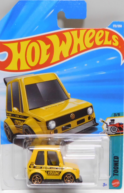 画像1: 【TOONED VOLKSWAGEN GOLF MK1】YELLOW