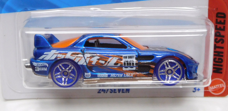 画像: 【24/SEVEN】BLUE (ホットウィールTAMPO)