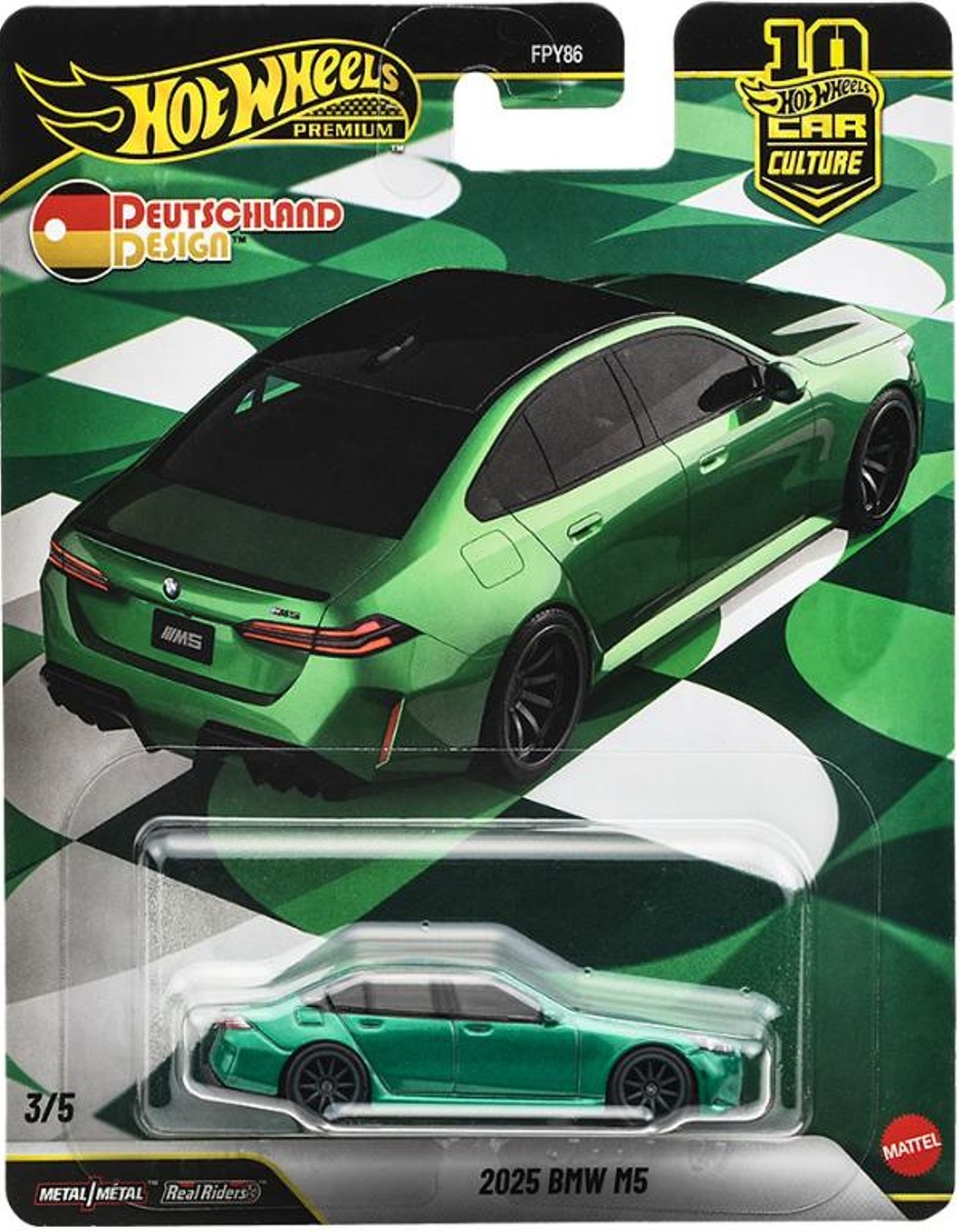 画像: 【仮予約】PRE-ORDER - 2026 HW CAR CULTURE "ドイチュラント デザイン" 【2025 BMW M5】GREEN/RR(2026年12月上旬入荷予定）