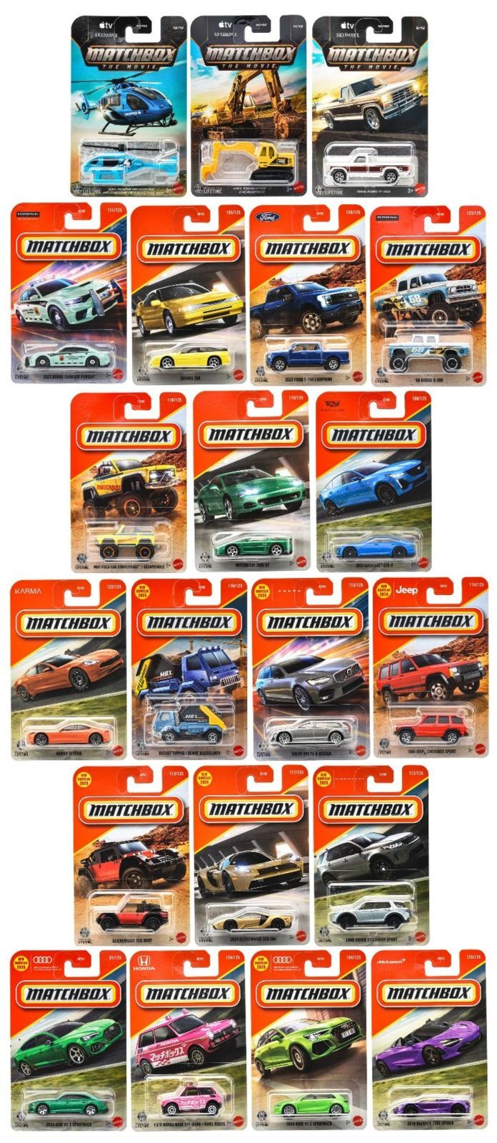 画像: 【仮予約】PRE-ORDER 【MATCHBOX ベーシック　2026 "N"アソート 24台入り (国内流通版)】(2026年12月中旬入荷予定）（お取り置き不可）