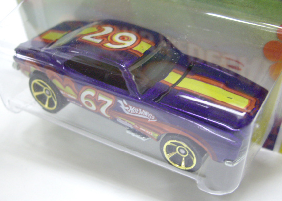 画像: 2011 WALMART EXCLUSIVE "CARS OF THE DECADES" 【'67 CHEVY CAMARO】MET.PURPLE/MC5