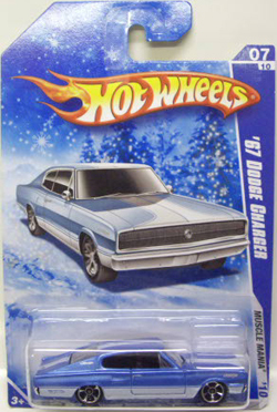 画像: TARGET EXCLUSIVE SNOW FLAKE CARD 【'67 DODGE CHARGER】　SKYBLUE/MC5 (NEW WHEELS)