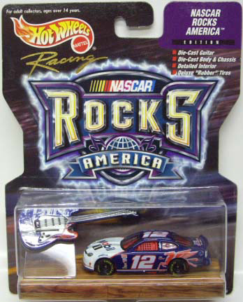 画像: 2000 HOT WHEELS RACING NASCAR ROCKS AMERICA 【#12 TEAM MOBILE 1 FORD TAURUS】　BLUE/RR