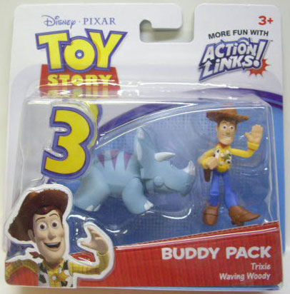 画像: TOY STORY 3 【BUDDY 2PACK - TRIXIE / WAVING WOODY (R7116/T3845)】　