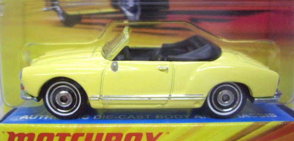 画像: 2010 LESNEY EDITION 【'69 TYPE 14 KARMANN GHIA CONVERTIBLE】 YELLOW