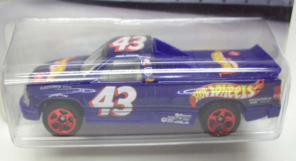 画像: 2001 HOT WHEELS RACING 【#44 TEAM HOT WHEELS DODGE RAM 1500】 BLUE/5SP (MEXICO ONLY)