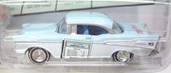 画像: 2006 LIMITED EDITION - MONPOLY 70th ANNI. 【'57 CHEVY BEL AIR】　LT.BLUE/RR