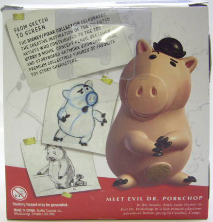 画像: TOY STORY 3 【DISNEY・PIXAR COLLECTION - EVIL DR.PORKCHOP (P3523/T3136)】