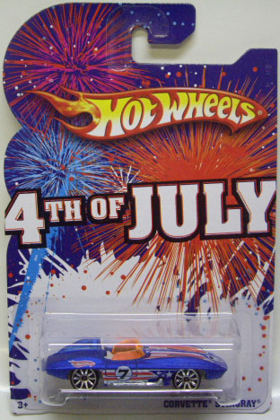 画像: 2010 WALMART EXCLUSIVE 4th of July 【CORVETTE STINGRAY】　BLUE/10SP