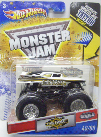 画像: 2011 MONSTER JAM INSIDE TATTOO 【CUTTIN CORONERS】 WHITE (HW ORIGINALS)