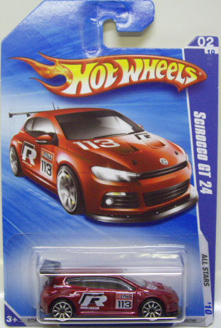 画像: 【(VW) SCIROCCO GT 24】　RED/10SP (US CARD/ALL STARS)