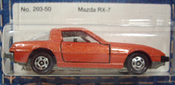 画像: TOMY-POCKET CARS 【MAZDA RX-7】　MET.ORANGE （USトミカ）
