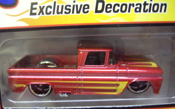 画像: HOT WHEELS 10 【CUSTOM '62 CHEVY】　MET.RED/O5 (with 2010 COLLECTOR CATLOG)