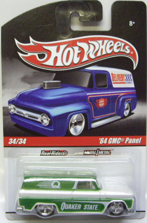 画像: 2010 HOT WHEELS DELIVERY 【'64 GMC PANEL】　GREEN-WHITE/RR