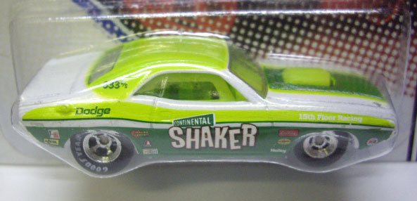 画像: 2011 VINTAGE RACING 【'70 DODGE CHALLENGER "CONTINENTALSHAKER"】　LIGHT GREEN/RR