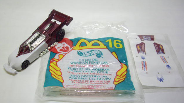 画像: 2000 McDONALD'S EXCLUSIVE 【FUTURE WORSHAM FUNNY CAR】　WHITE-MAROON