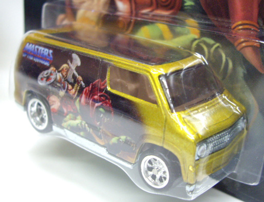 画像: 2011 NOSTALGIC BRANDS - MASTERS OF THE UNIVERSE 【CUSTOM '77 DODGE VAN】　MET.YELLOWGOLD/RR