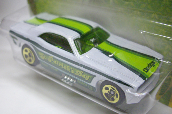 画像: 2010 WALMART EXCLUSIVE CLOVER CARS 【DODGE CHALLENGER FUNNY CAR】　WHITE/5SP