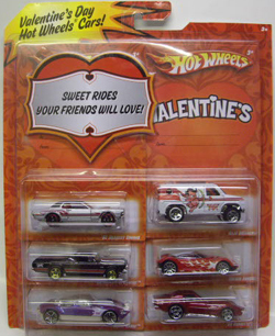 画像: 2010 VALENTINE'S DAY EXCLUSIVE 【TARGET EXCLUSIVE 6 CAR PACK】'68 MERCURY COUGAR/'68 EL CAMINO/AVANT GARAGE/BAJA BREAKER/GOLDEN ALLOW/'69 CORVETTE