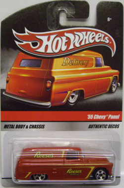 画像: HOT WHEELS DELIVERY - SWEET RIDES 【'55 CHEVY PANEL】　RED/5SP