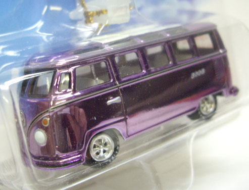 画像: LIMITED EDITION - HOLIDAY CLASSICS ORNAMENTS 【'65 VW 21-WINDOW BUS】　CHROME PURPLE