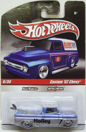 画像: HOT WHEELS DELIVERY 【CUSTOM '62 CHEVY】　MET.BLUE-SILVER/RR