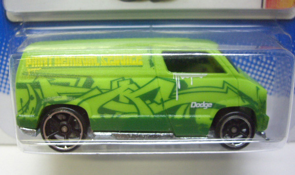 画像: 2011 COLOR SHIFTERS WATER REVEALERS 【CUSTOM '77 DODGE VAN】 LIGHT GREEN-GREEN/O5