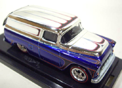 画像: 2007TOY FAIR 【'55 CHEVY PANEL】　CHROME/RR (訳あり）