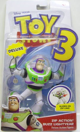 画像: TOY STORY 3 【DELUXE ACTION FIGURE - ZIP ACTION BUZZ LIGHTYEAR (R7162/T0458)】