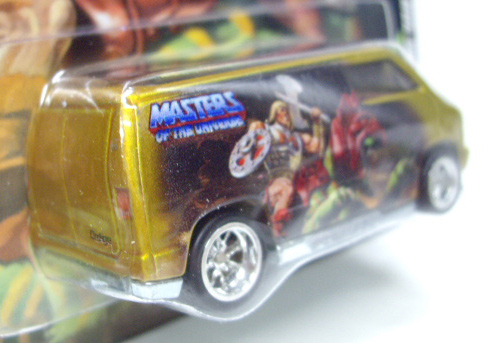 画像: 2011 NOSTALGIC BRANDS - MASTERS OF THE UNIVERSE 【CUSTOM '77 DODGE VAN】　MET.YELLOWGOLD/RR