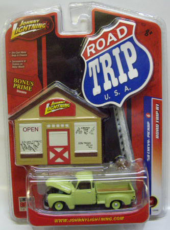 画像: LIMITED EDITION -ROAD TRIP R1 【'50 CHEVY PICKUP】　LIGHT GREEN/RR (with DIORAMA)