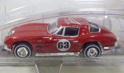 画像: 2002 WALMART EXCLUSIVE AUTO MILESTONES 【1963 CORVETTE】　RED/RR