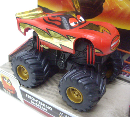 画像: 2011 TOON 1/43 MONSTER TRUCK 【FRIGHTENING McMEAN】 RED (BODYを押すとパンチして音が鳴ります】